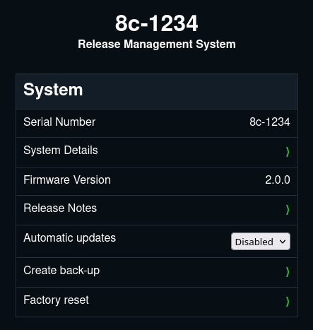 Release Management System